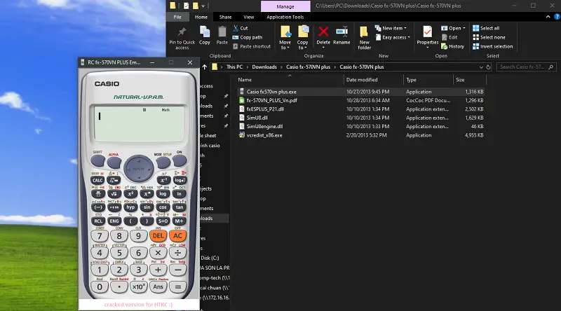 Casio Portable Sử dụng ngay Casio không cần cài đặt